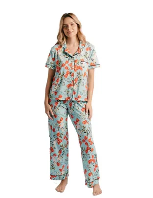 Conjunto pijama Cacatúas para mujer
