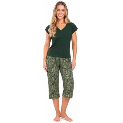 Pijama Playera Y Pantalën Capri Talulah para Mujer