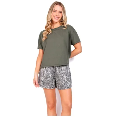 Pijama Playera Y Short Talulah para Mujer
