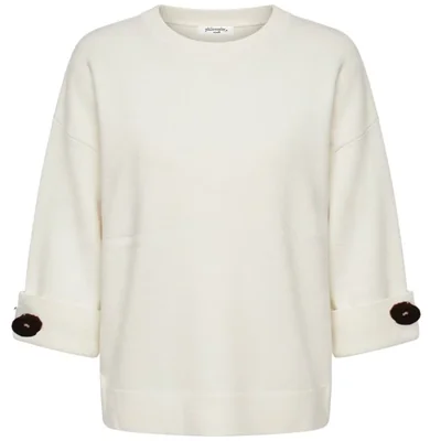 Suéter Liso Cuello Mao Philosophy Woman para Mujer Casual