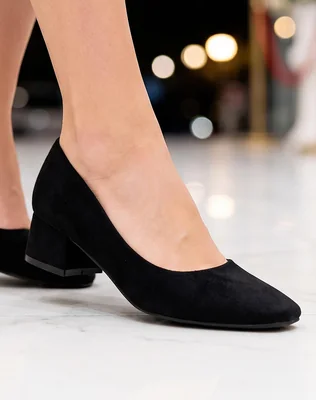 Zapatilla Mujer Tacon Negro Stampa 14104409