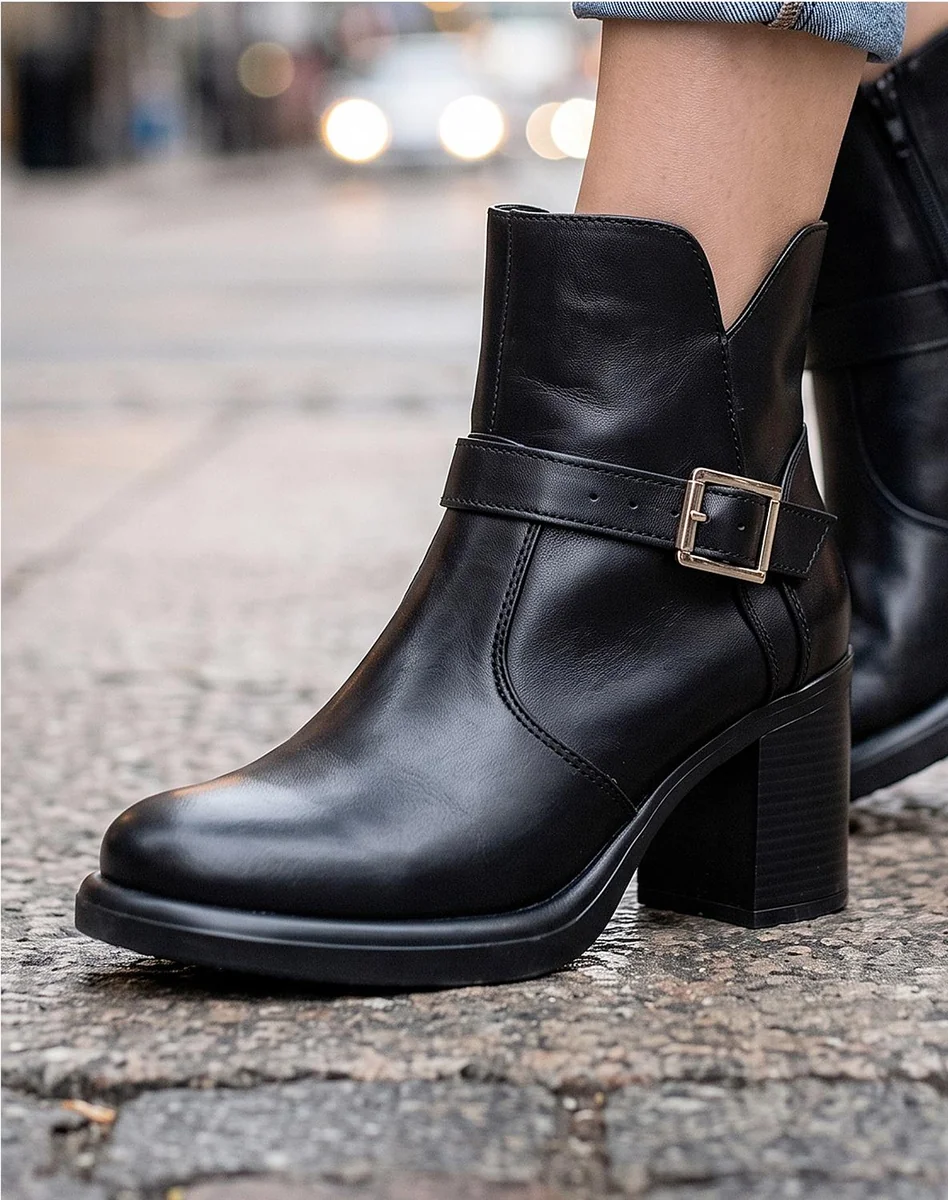 Botin Mujer Casual Negro Been Class 12304507