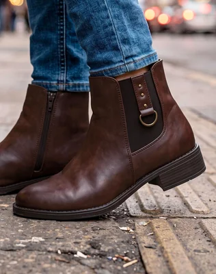 Botin Mujer Casual Café Vifra 08004503