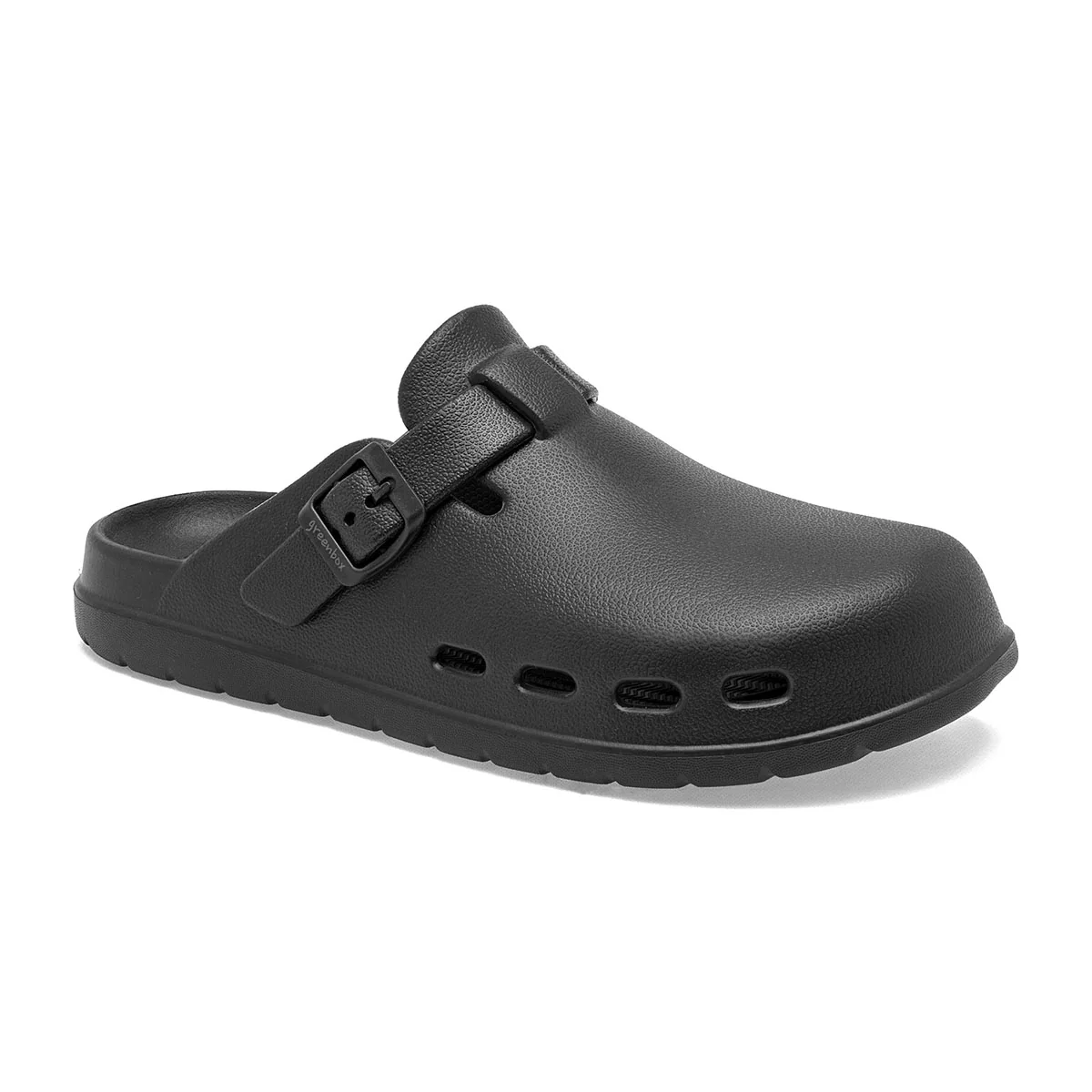SANDALIA Clogs solor negro para hombre