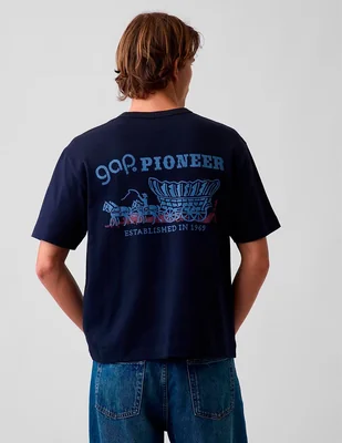 Playera cuello redondo para hombre