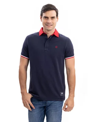 Playera cuello tipo polo para hombre