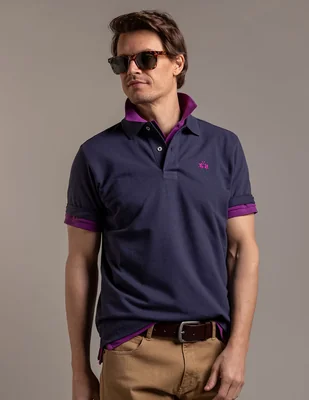 Playera tipo polo para hombre