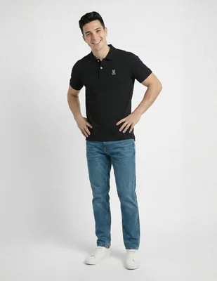 Playera HD24 cuello solapa para hombre