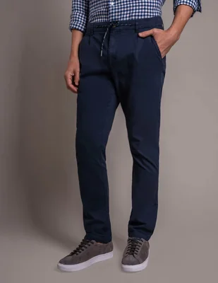 Pantalón chino de algodón para hombre