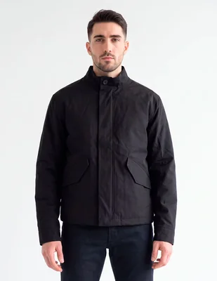 Chamarra bomber con bolsillos para hombre