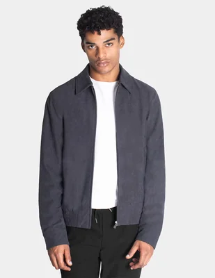 Chamarra casual sin capucha para hombre