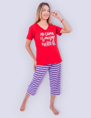 Conjunto pijama para mujer