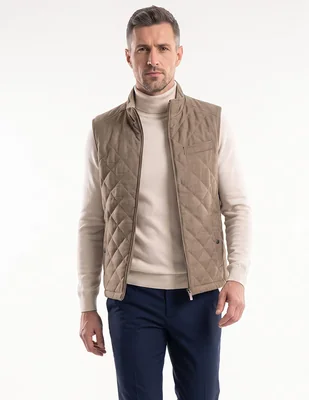 Chaleco capitonado para hombre