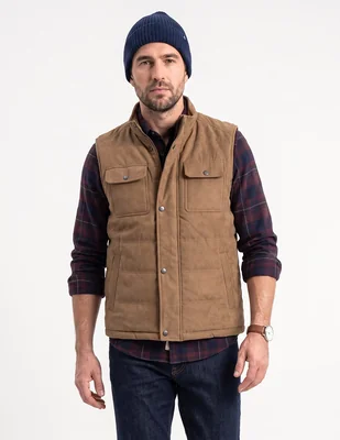 Chaleco con bolsillos para hombre