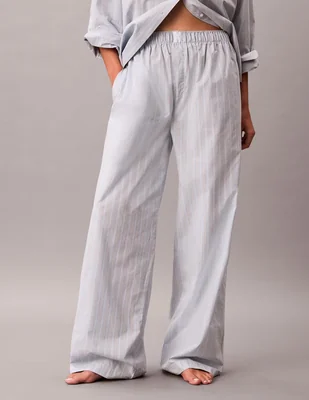 Pantalón pijama de algodón para mujer