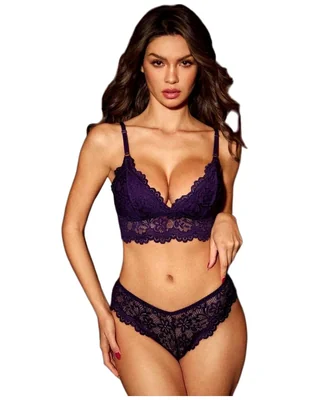 Conjunto de bra y panty hanna