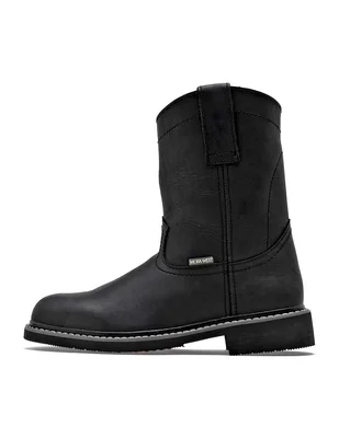 Bota de piel para hombre