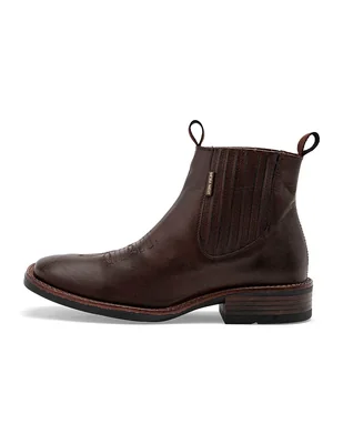 Bota de piel para hombre