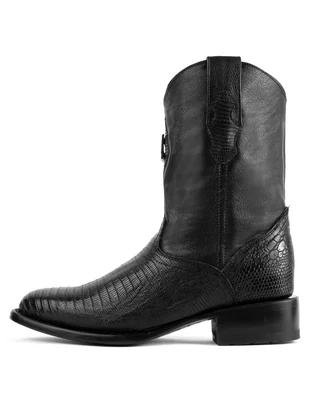 Bota bota exotica lizard de piel para hombre