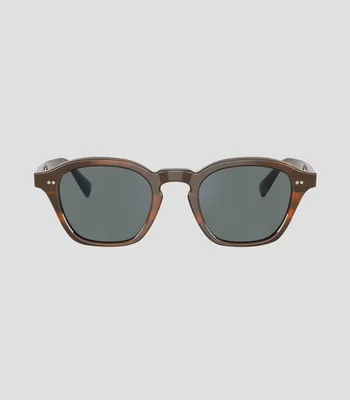 Lentes solares cuadrados marrón Mujer