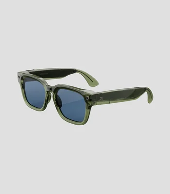 Lentes de sol rectangulares Fury Racing verde Unisex