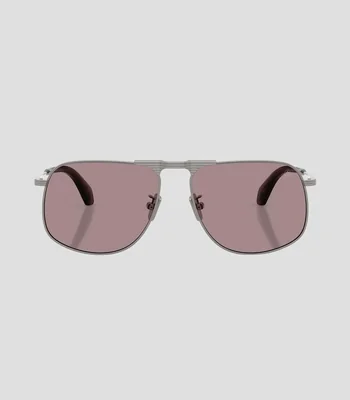Lentes de sol aviador Vitessa grises Unisex