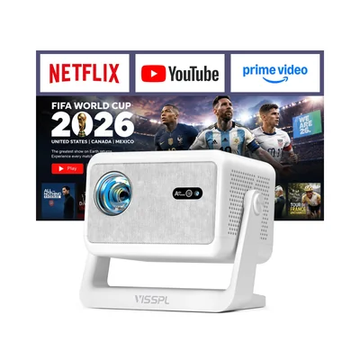 Proyector De Video Visspl 3200 Lúmenes Ansi 1080p Inteligente - Venta Internacional.