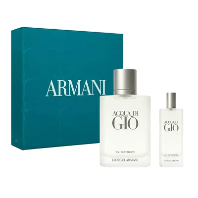 Acqua di Gio SET 2 Piezas Caballero EDT 100ml + EDT 15ml