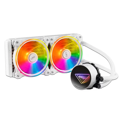 Sistema De Enfriamiento Líquido Xpg Levante Argb De 240mm. Color Blanco