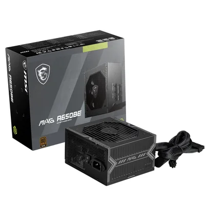 Fuente De Alimentación Msi Mag A650be Gaming 650w 80 Plus Bronze - Venta Internacional.