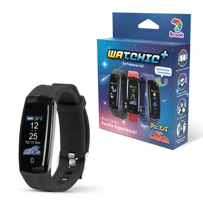 Reloj Brook Watchic Plus Captura Automática IPX7 0.96" Negro