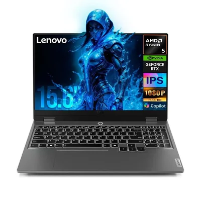 Laptop gamer lenovo geforce rtx 4050 ryzen 5 64gb 512gb 15.6