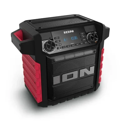 Parlante Bluetooth ION Tailgater Classic con woofer de 165 cm rojo