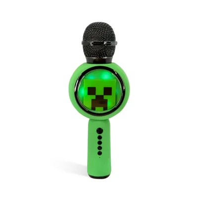 Micrófono OTL Minecraft Inalámbrico con Luz LED