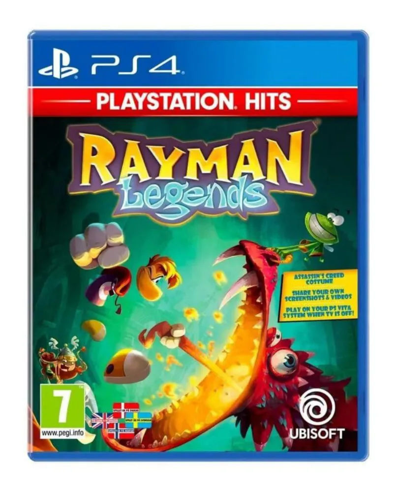 Videojuego Ubisoft Rayman Legends para PS4