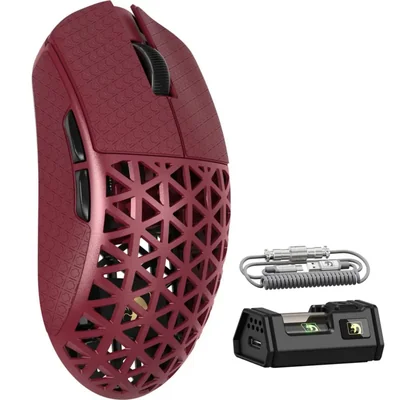 Ratón Gaming MAMBASNAKE Inalámbrico 39 g 42000 DPI Blanco