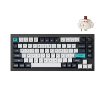 Teclado mecánico Keychron Q1 Max RGB con perilla intercambiable en caliente