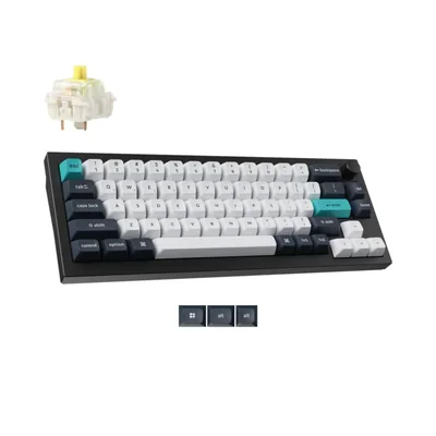 Teclado Keychron Q2 Max inalámbrico 65% RGB Hot-Swap