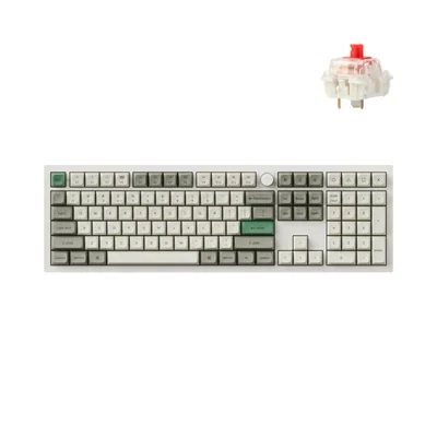 Teclado Keychron Q6 Max inalámbrico RGB con interruptores Gateron Red intercambiables
