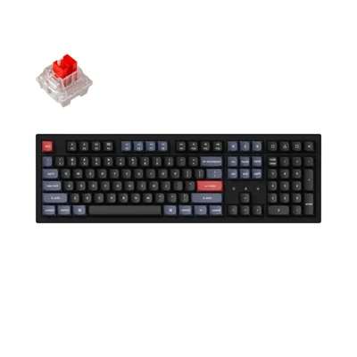 Teclado mecánico inalámbrico Keychron K10 Pro con switches rojos