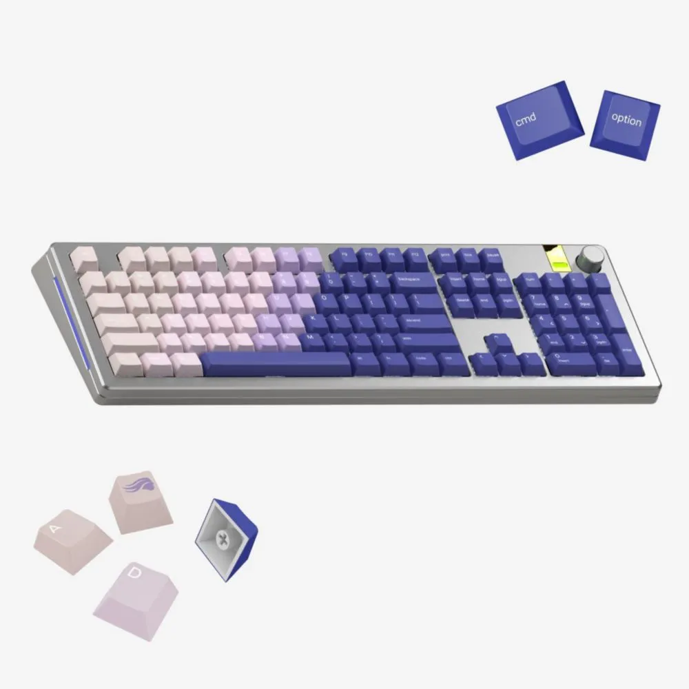 Keycaps GLORIOUS GPBT Purple Haze Gradient