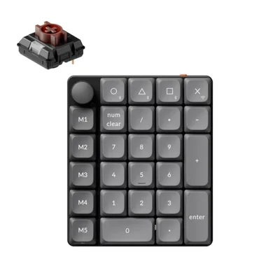 Teclado Numérico Keychron K0 Max Inalámbrico RGB 2.4 GHz/BT 5.3