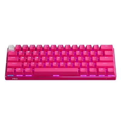 Teclado Logitech G PRO X 60% Inalámbrico Magenta