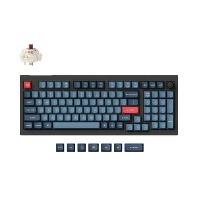 Teclado Keychron V5 Max inalámbrico RGB con hot‑swap