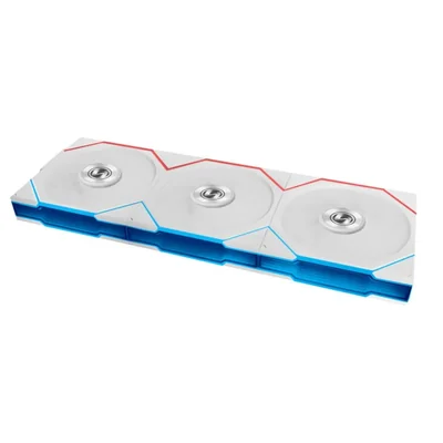Ventiladores Lian Li UNI TL Flex 120 mm ARGB Pack de 3 - Blanco