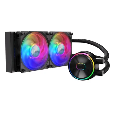 Enfriador líquido para CPU Cooler Master PL240 Flux ARGB de 240 mm