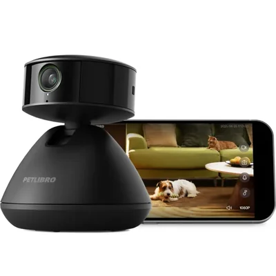 Cámara para Perros Petlibro con Seguimiento 360° y Audio Bidireccional WiFi