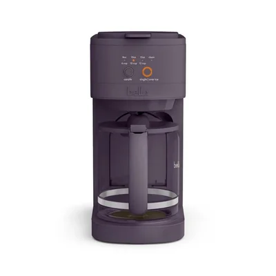 Cafetera BELLA 2 en 1 K-Cup 60 oz Ciruela