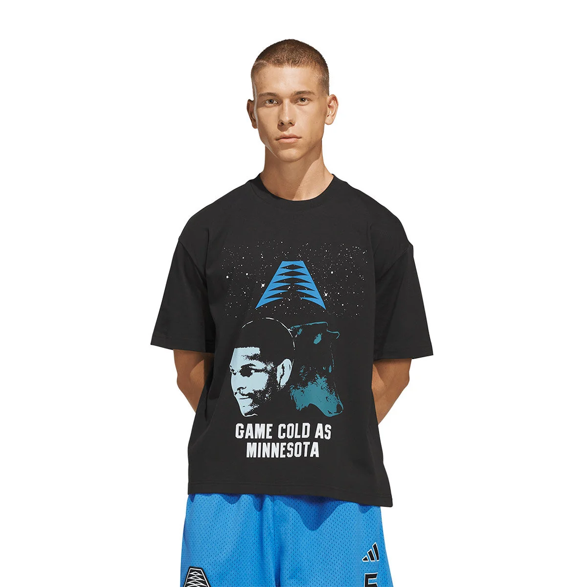 Playera adidas ANTHONY EDWARDS GAME COLD
