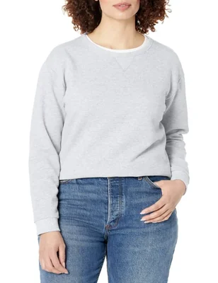 Sudadera Hanes color Acero Claro talla grande (EE. UU.)